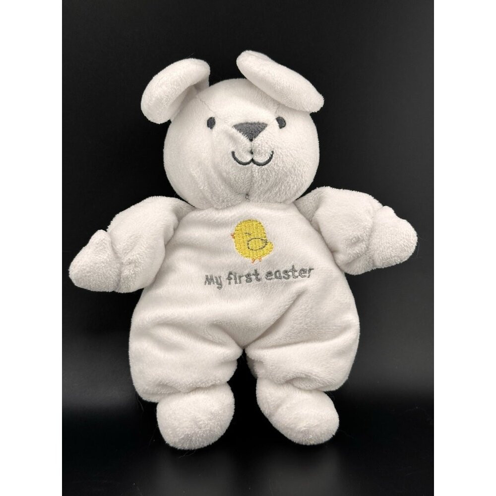 Carter's Child of‎ Mine My First Easter Plush White Bunny Rabbit Stuffed Animal